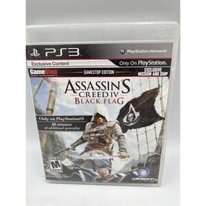 Assassin's Creed IV Black Flag For PlayStation 3 PS3 Complete With Manual